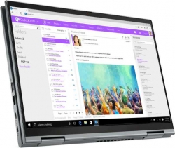 Трансформер Lenovo ThinkPad X1 Yoga G6 T Core i5 1135G7 16Gb SSD256Gb Intel Iris Xe graphics 14 IPS Touch WUXGA 1920x1200 Windows 10 Professional 6