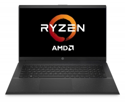 Ноутбук HP 17-cp0100ur Ryzen 3 3250U 8Gb SSD512Gb AMD Radeon 17.3 SVA HD+ 1600x900 Windows 10 black WiFi BT Cam