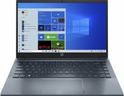 Ноутбук HP Pavilion 14-ec0037ur Ryzen 7 5700U 16Gb SSD512Gb AMD Radeon 14 IPS FHD 1920x1080 Windows 10 blue WiFi BT Cam