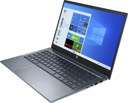 Ноутбук HP Pavilion 14-ec0037ur Ryzen 7 5700U 16Gb SSD512Gb AMD Radeon 14 IPS FHD 1920x1080 Windows 10 blue WiFi BT Cam