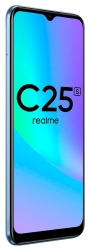 Смартфон Realme C25s 64Gb 4Gb синий моноблок 3G 4G 2Sim 6.5 720x1600 Android 11 48Mpix 802.11 aх/b/g/n/ac NFC GPS GSM900/1800 GSM1900 TouchSc VidCo