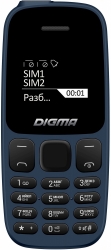 Мобильный телефон Digma A103 Linx 32Mb синий моноблок 1.44 68x98 GSM900/1800