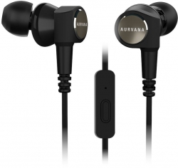 Наушники вкладыши Creative Aurvana Trio LS 1.2м черный проводные в ушной раковине (51EF0990AA000)
