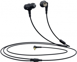 Наушники вкладыши Creative Aurvana Trio LS 1.2м черный проводные в ушной раковине (51EF0990AA000)