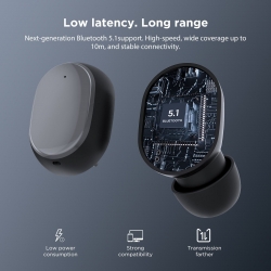 Гарнитура вкладыши HTC TWS3 True Wireless Earbuds 2 черный