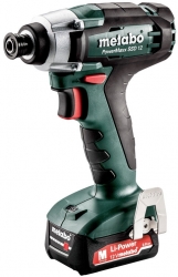 Гайковерт ударный Metabo PowerMaxx SSD 12 аккум. патрон:Шестигранник 6.35 мм (1/4) (кейс в комплекте)