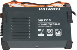 Сварочный аппарат Patriot WM230D инвертор ММА 10.7кВт