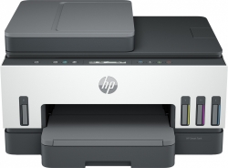 МФУ струйный HP Smart Tank 750 AiO (6UU47A) A4 Duplex Net WiFi BT USB серый/белый