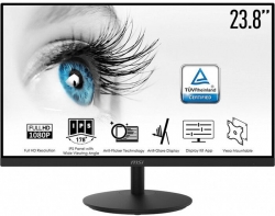 Монитор MSI 23.8 Pro MP242 черный IPS LED 7ms 16:9 HDMI 250cd 178гр/178гр 1920x1080 D-Sub FHD
