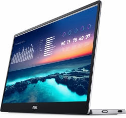 Монитор Dell 14 Portable C1422H черный IPS LED 6ms 16:9 матовая 300cd 178гр/178гр 1920x1080 FHD USB 0.59кг