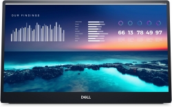 Монитор Dell 14 Portable C1422H черный IPS LED 6ms 16:9 матовая 300cd 178гр/178гр 1920x1080 FHD USB 0.59кг