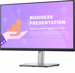 Монитор Dell 23.8 P2422HE черный IPS LED 16:9 HDMI матовая HAS Pivot 1000:1 250cd 178гр/178гр 1920x1080 DisplayPort FHD USB 6кг