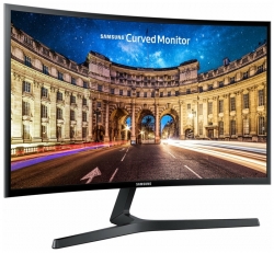 Монитор Samsung 23.5 C24F396FHI черный VA LED 4ms 16:9 HDMI матовая 250:1 250cd 178гр/178гр 1920x1080 D-Sub FHD 3.3кг