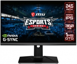 Монитор MSI 24.5 Optix NXG253R IPS 1920x1080 360Hz G-Sync 400cd/m2 16:9