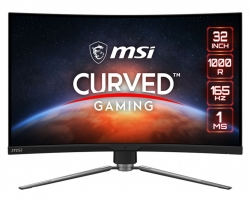 Монитор MSI 31.5 Optix MPG ARTYMIS 323CQR VA 2560x1440 165Hz FreeSync 400cd/m2 16:9