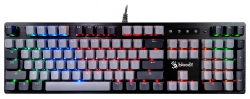 Клавиатура A4Tech Bloody B828N механическая серый/черный