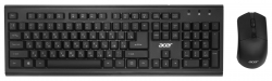 Клавиатура + мышь Acer OKR120 черный беспроводная