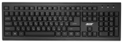 Клавиатура + мышь Acer OKR120 черный беспроводная