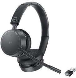 Наушники с микрофоном Dell Pro WL5022 черный накладные BT оголовье (520-AATM)