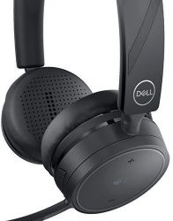 Наушники с микрофоном Dell Pro WL5022 черный накладные BT оголовье (520-AATM)