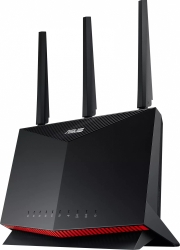 Роутер беспроводной Asus RT-AX86S AX5700 10/100/1000BASE-TX/4G ready черный