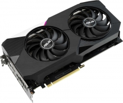 Видеокарта Asus PCI-E 4.0 DUAL-RTX3060TI-8G-V2 NVIDIA GeForce RTX 3060Ti 8192Mb 256 GDDR6 1665/14000 HDMIx2 DPx3 HDCP Ret