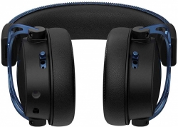 Наушники с микрофоном HyperX Cloud Alpha S черный/голубой 1м мониторные оголовье HX-HSCAS-BL/WW