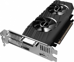 Видеокарта Gigabyte PCI-E GV-N1650OC-4GL NVIDIA GeForce GTX 1650 4096Mb 128 GDDR5 1665/8002 DVIx1 HDMIx1 DPx1 HDCP Ret