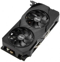 Видеокарта Asus PCI-E DUAL-GTX1660S-O6G-EVO NVIDIA GeForce GTX 1660SUPER 6144Mb 192 GDDR6 1530/14002 DVIx1 HDMIx1 DPx1 HDCP Ret