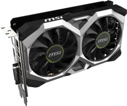 Видеокарта MSI PCI-E GTX 1650 SUPER VENTUS XS OC NVIDIA GeForce GTX 1650SUPER 4096Mb 128 GDDR6 1485/12000 DVIx1 HDMIx1 DPx1 HDCP Ret