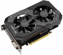 Видеокарта Asus PCI-E TUF-GTX1650S-4G-GAMING NVIDIA GeForce GTX 1650SUPER 4096Mb 128 GDDR6 1530/12002 DVIx1 HDMIx1 DPx1 HDCP Ret