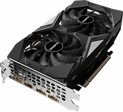 Видеокарта Gigabyte PCI-E GV-N1660D5-6GD NVIDIA GeForce GTX 1660 6144Mb 192 GDDR5 1785/8002 HDMIx1 DPx3 HDCP Ret