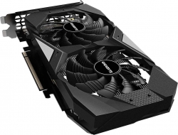 Видеокарта Gigabyte PCI-E GV-N1660D5-6GD NVIDIA GeForce GTX 1660 6144Mb 192 GDDR5 1785/8002 HDMIx1 DPx3 HDCP Ret