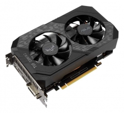 Видеокарта Asus PCI-E TUF-GTX1650-O4GD6-GAMING NVIDIA GeForce GTX 1650 4096Mb 128 GDDR6 1410/12000 DVIx1 HDMIx1 DPx1 HDCP Ret