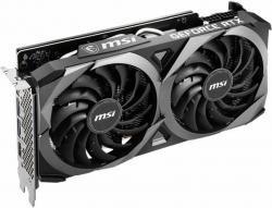 Видеокарта MSI PCI-E 4.0 RTX 3070 VENTUS 2X OC NVIDIA GeForce RTX 3070 8192Mb 256 GDDR6 1755/14000 HDMIx1 DPx3 HDCP Ret