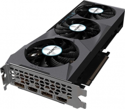Видеокарта Gigabyte PCI-E 4.0 GV-N3070EAGLE-8GD NVIDIA GeForce RTX 3070 8192Mb 256 GDDR6 1725/14000 HDMIx2 DPx2 HDCP Ret