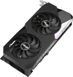 Видеокарта Asus PCI-E 4.0 DUAL-RTX3070-8G NVIDIA GeForce RTX 3070 8192Mb 256 GDDR6 1725/14000 HDMIx2 DPx3 HDCP Ret
