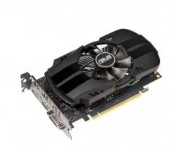 Видеокарта Asus PCI-E PH-GTX1650-O4G NVIDIA GeForce GTX 1650 4096Mb 128 GDDR5 1485/8002 DVIx1 HDMIx1 DPx1 HDCP Ret