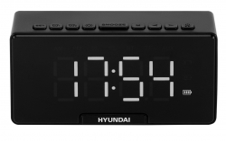 Радиобудильник Hyundai H-RCL400 черный