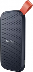 Накопитель SSD Sandisk USB-C 480Gb SDSSDE30-480G-G25 Portable 1.8 черный
