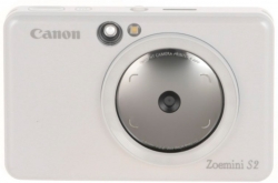 Фотоаппарат Canon Zoemini S2 ZV-223 белый 8Mpix microSDXC 30minF/Li-Ion