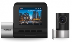 Видеорегистратор 70Mai Dash Cam Pro Plus+ Rear Cam черный 5Mpix 1944x2592 1080p 140гр. GPS MSC8336D