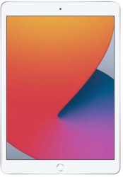 Планшет Apple iPad 2020 MYLA2RU/A A12 Bionic ROM32Gb 10.2 IPS 2160x1620 iOS серебристый 8Mpix 1.2Mpix BT WiFi Touch 10hr