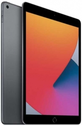Планшет Apple iPad 2020 MYLD2RU/A A12 Bionic ROM128Gb 10.2 IPS 2160x1620 iOS темно-серый 8Mpix 1.2Mpix BT WiFi Touch 10hr
