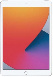 Планшет Apple iPad 2020 MYMM2RU/A A12 Bionic ROM128Gb 10.2 IPS 2160x1620 3G 4G iOS серебристый 8Mpix 1.2Mpix BT GPS WiFi Touch EDGE 9hr