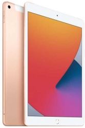 Планшет Apple iPad 2020 MYMN2RU/A A12 Bionic ROM128Gb 10.2 IPS 2160x1620 3G 4G iOS золотистый 8Mpix 1.2Mpix BT GPS WiFi Touch EDGE 9hr