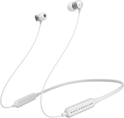 Гарнитура вкладыши MusicDealer XS BT белый беспроводные bluetooth шейный обод (ZMDH-XSW-BT)