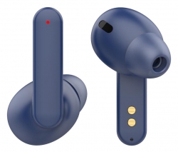 Гарнитура вкладыши Hiper TWS Lazo X15 синий bluetooth