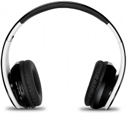 Гарнитура накладные Sven AP-B450MV черный/белый bluetooth