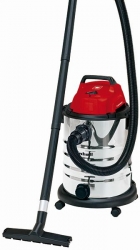 Строительный пылесос Einhell TС-VC 1930 S 1500Вт (уборка: сухая/влажная) серебристый